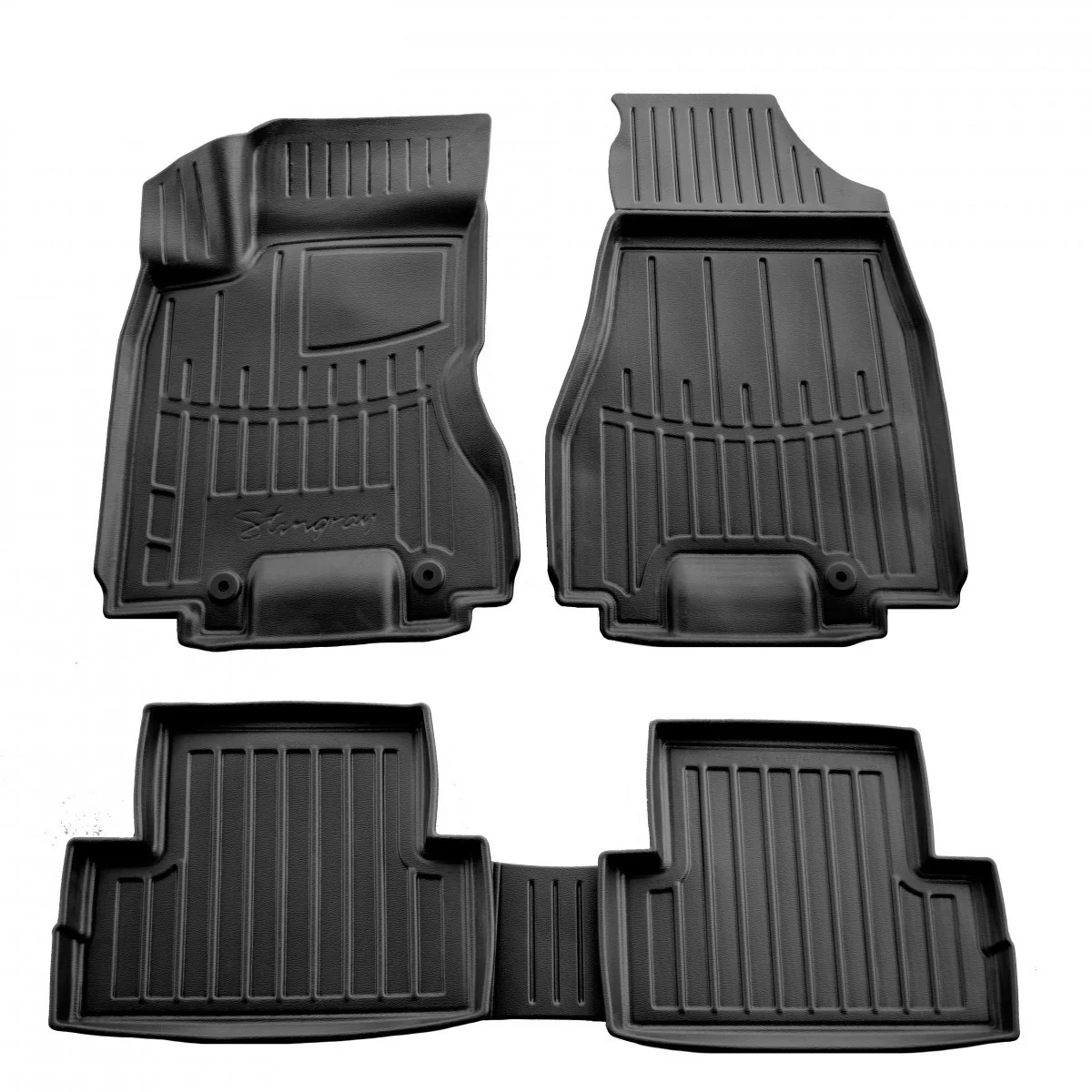 Komplettset Matten Wanne 2001-2007 Komplettset Fußmatten Kofferraumwanne Für Nissan X-Trail T30 (2001-2007) Kofferraumwanne Set