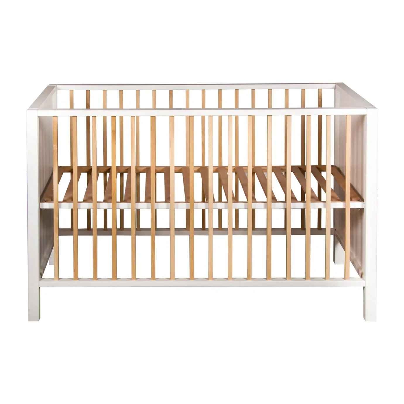 Quax Babybett - Nordic 120 x 60 cm, Farbe: Stone Weiß Naturel