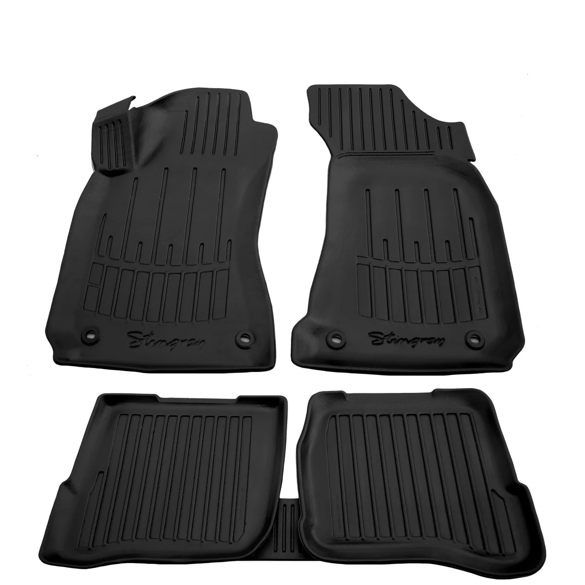 Gummifußmatten Auto, 3D für VOLKSWAGEN Passat B5 (1996-2005), passgenaue Autofußmatten
