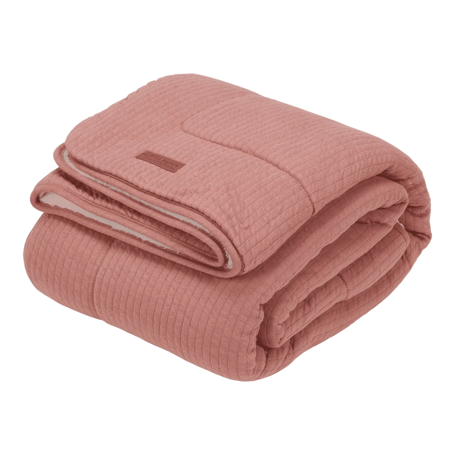 Little Dutch Kinderbettdecke - Pure, Farbe: Pink blush