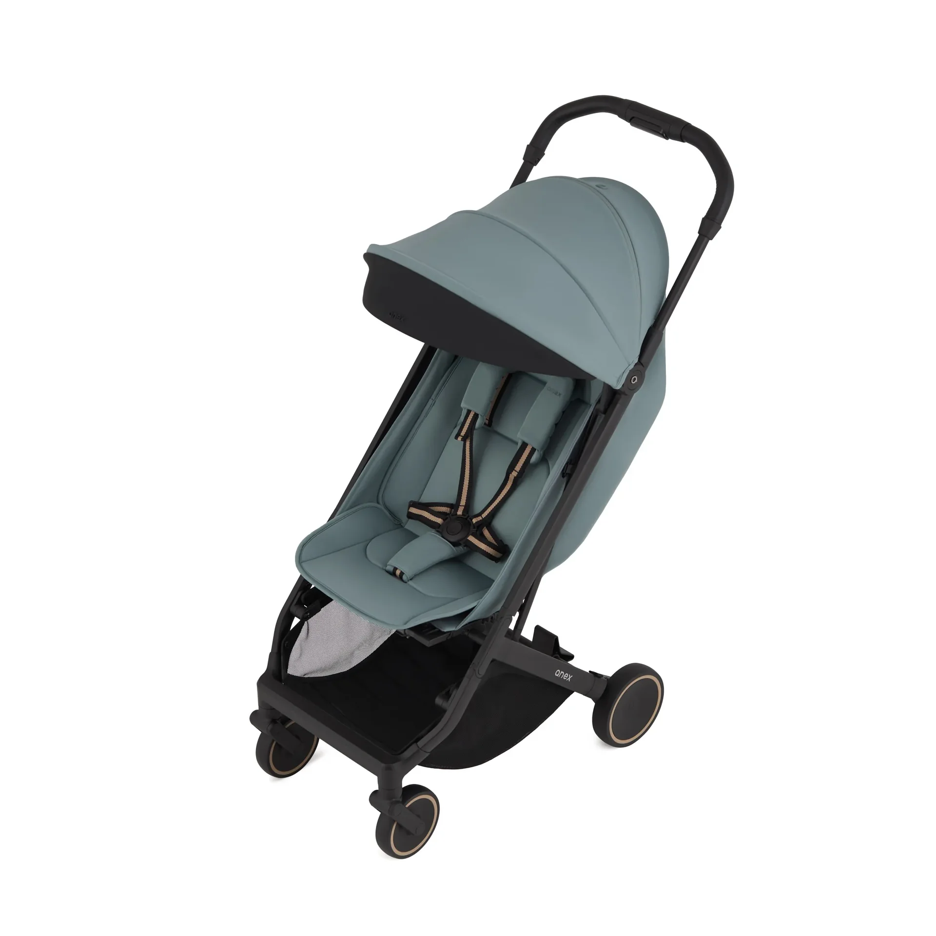Anex Air-X Kinderwagen leichter Reisebuggy, faltbar und wendiger, mit Luftreifen, XXL Sonnendach