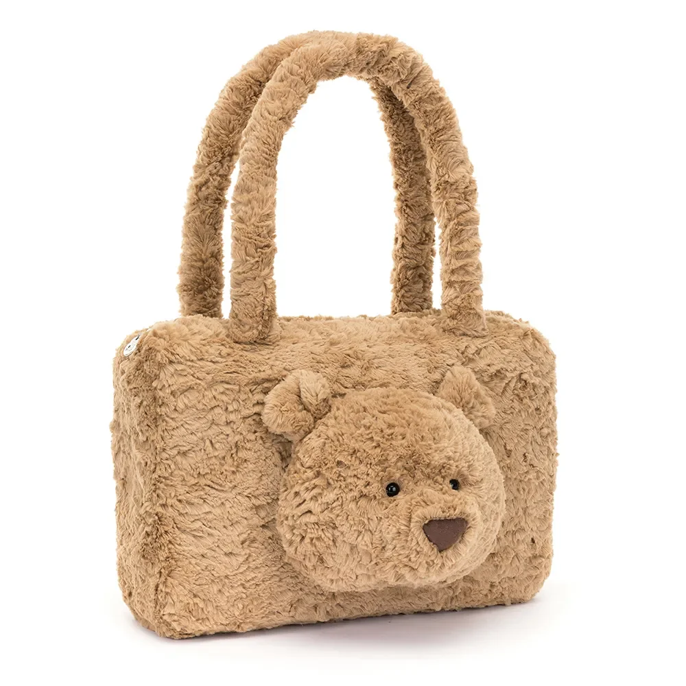 Stofftasche Bär mit Bärenmotiv, niedliche Tragetasche