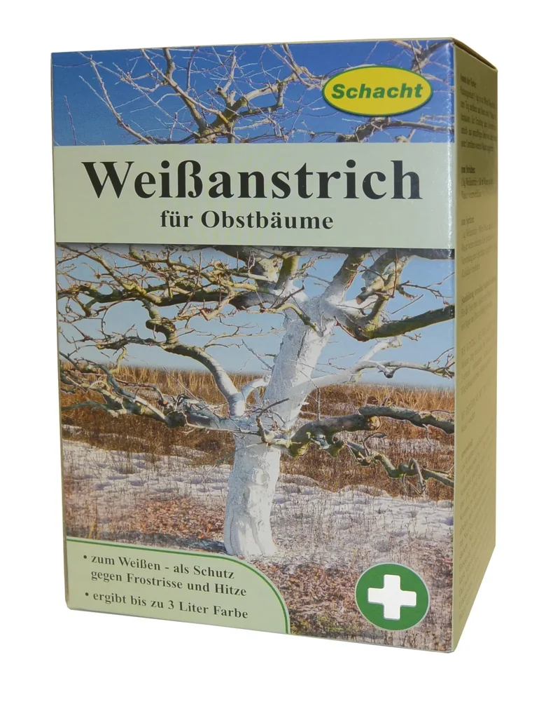 Weißanstrich für Obstbäume, 1 kg
