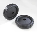 Ersatzräder für Kehrmaschine, 2 Stück