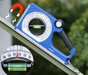 Winkelmesser 250 mm mit einstellbarer Libelle und Magnet