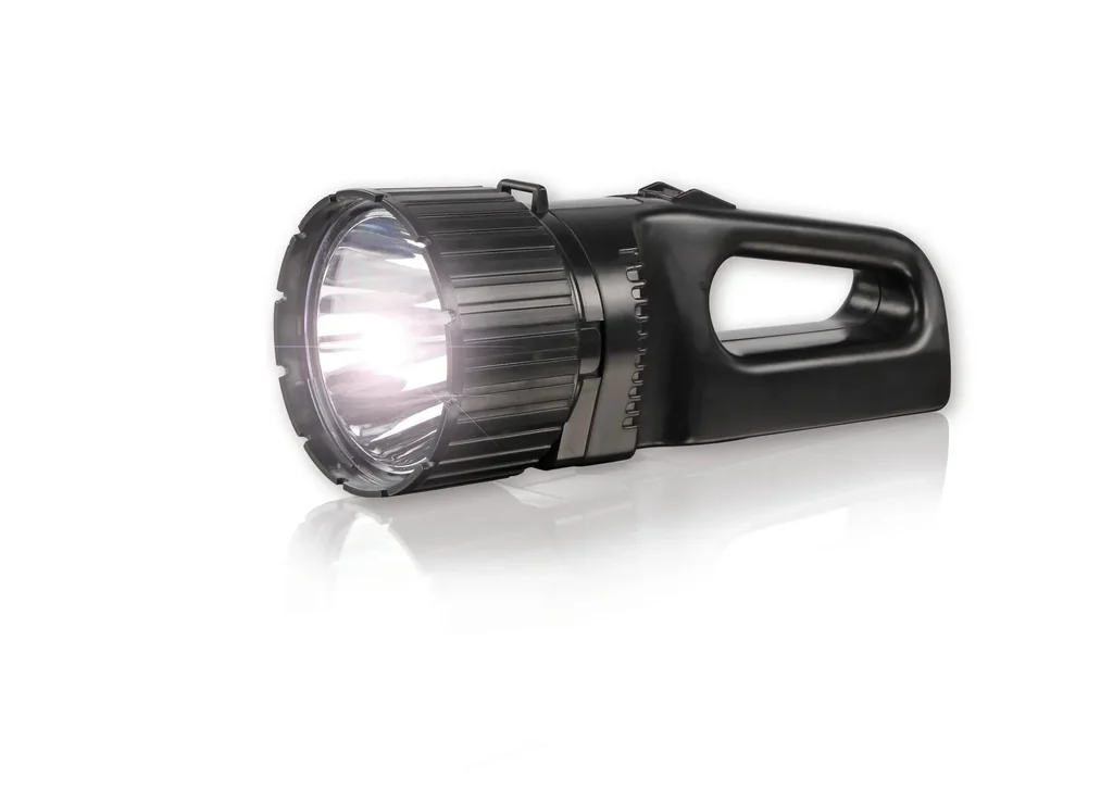 Akku LED Handscheinwerfer mit 5 W Cree LED, 330 Lumen, IP54