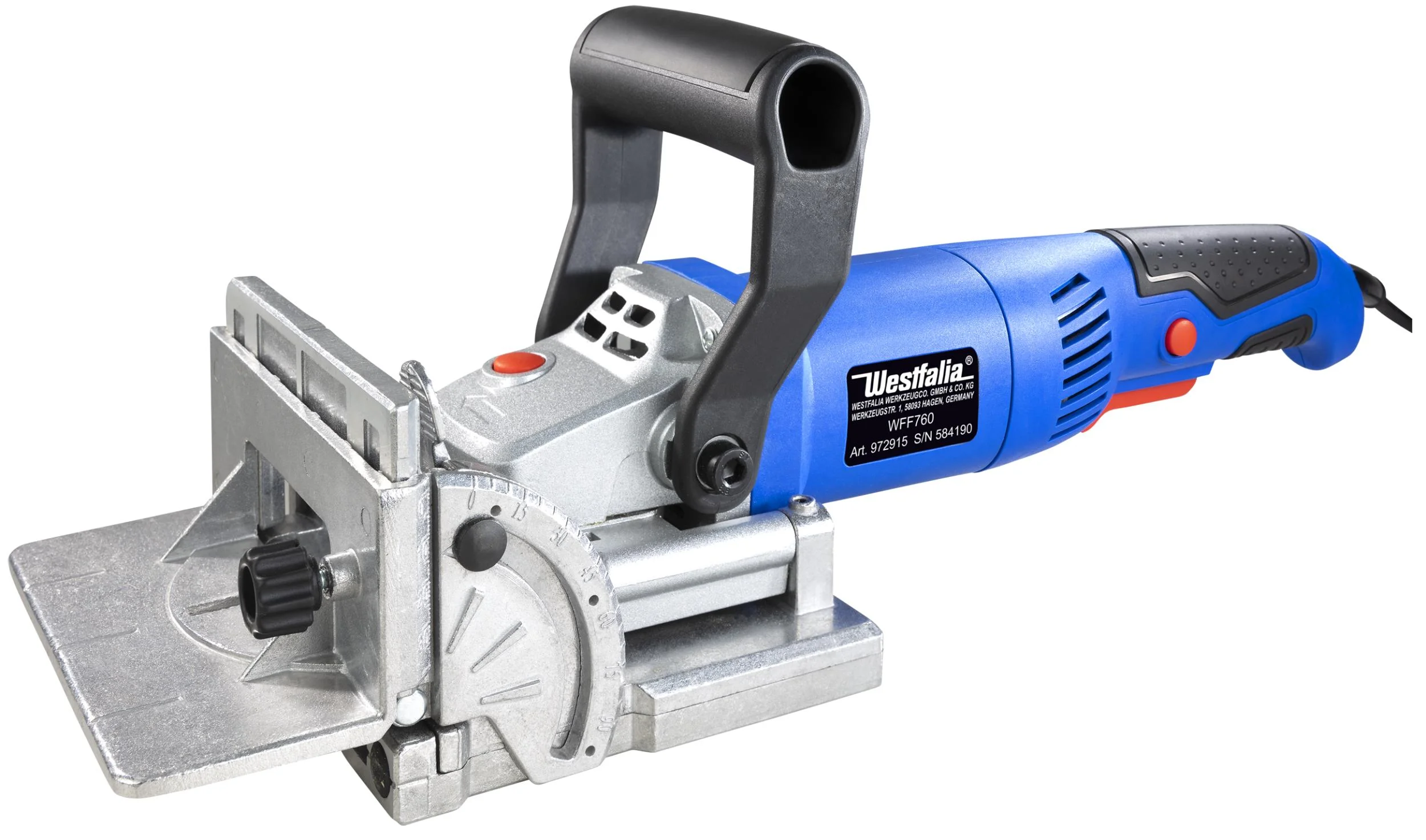 Flachdübelfräse WFF760, 760 Watt