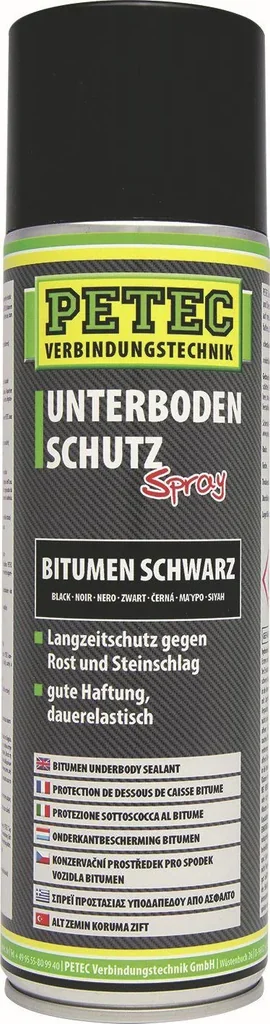 Unterbodenschutz Bitumen Spray, schwarz, 500 ml