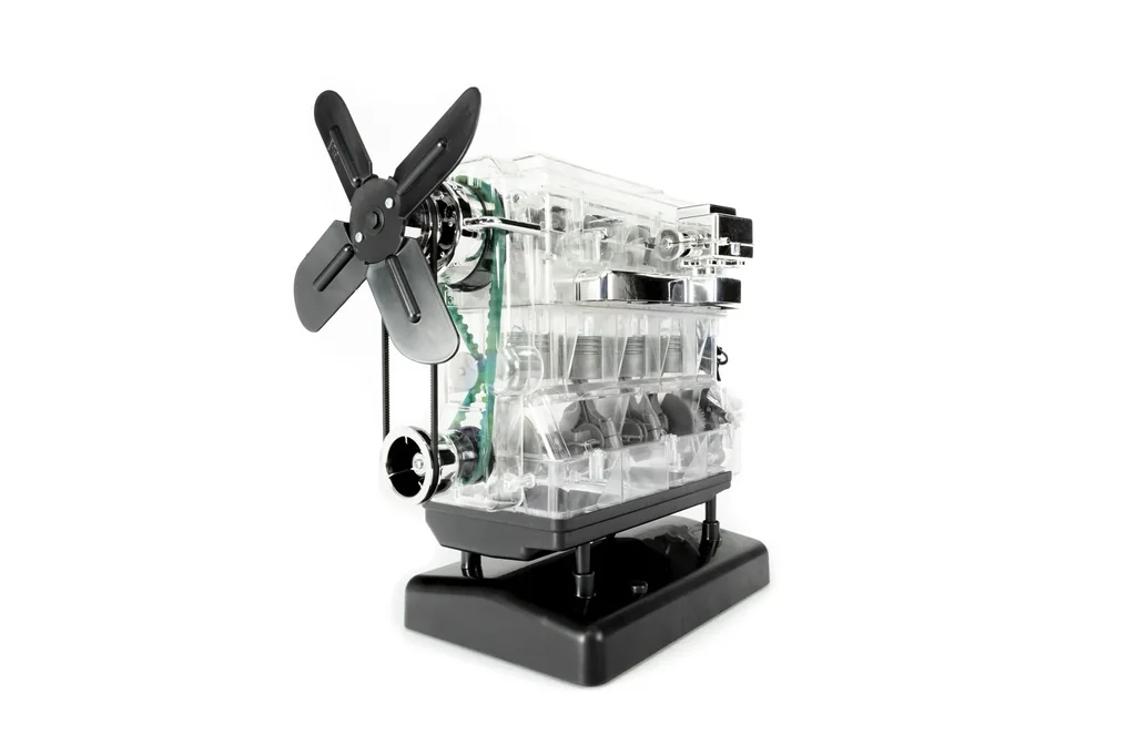 Der große Technikbausatz 4-Zylinder-Motor