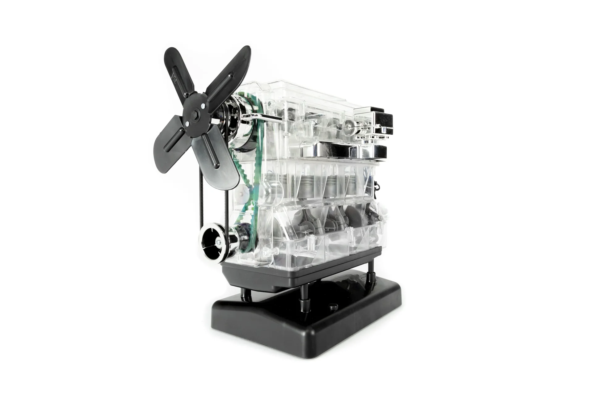 Der große Technikbausatz 4-Zylinder-Motor