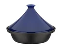 Tajine 2-farbig, blau - orientalische Pfanne mit Deckel