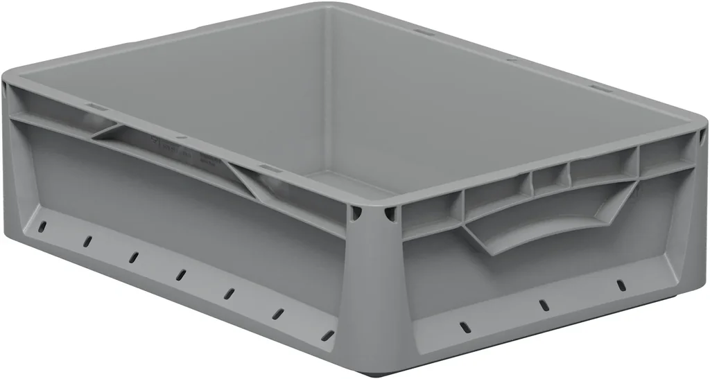 Eurobox 40x30x12cm grau 11,4 l