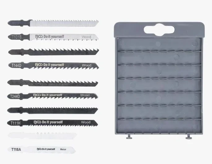 Stichsägeblatt-Satz, 10-teilig