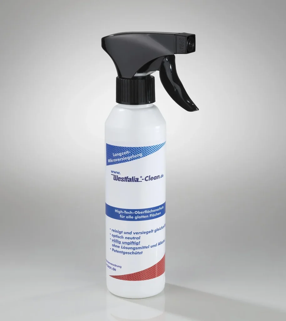 Fenster-Reiniger, Versiegelung „Clean“, 250 ml + Gratis: Poliertuch