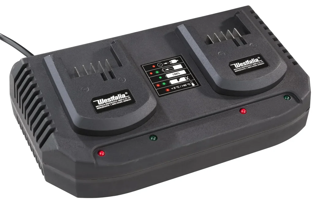 Doppel-Schnellladegerät 3,5 A DASLG 18 V