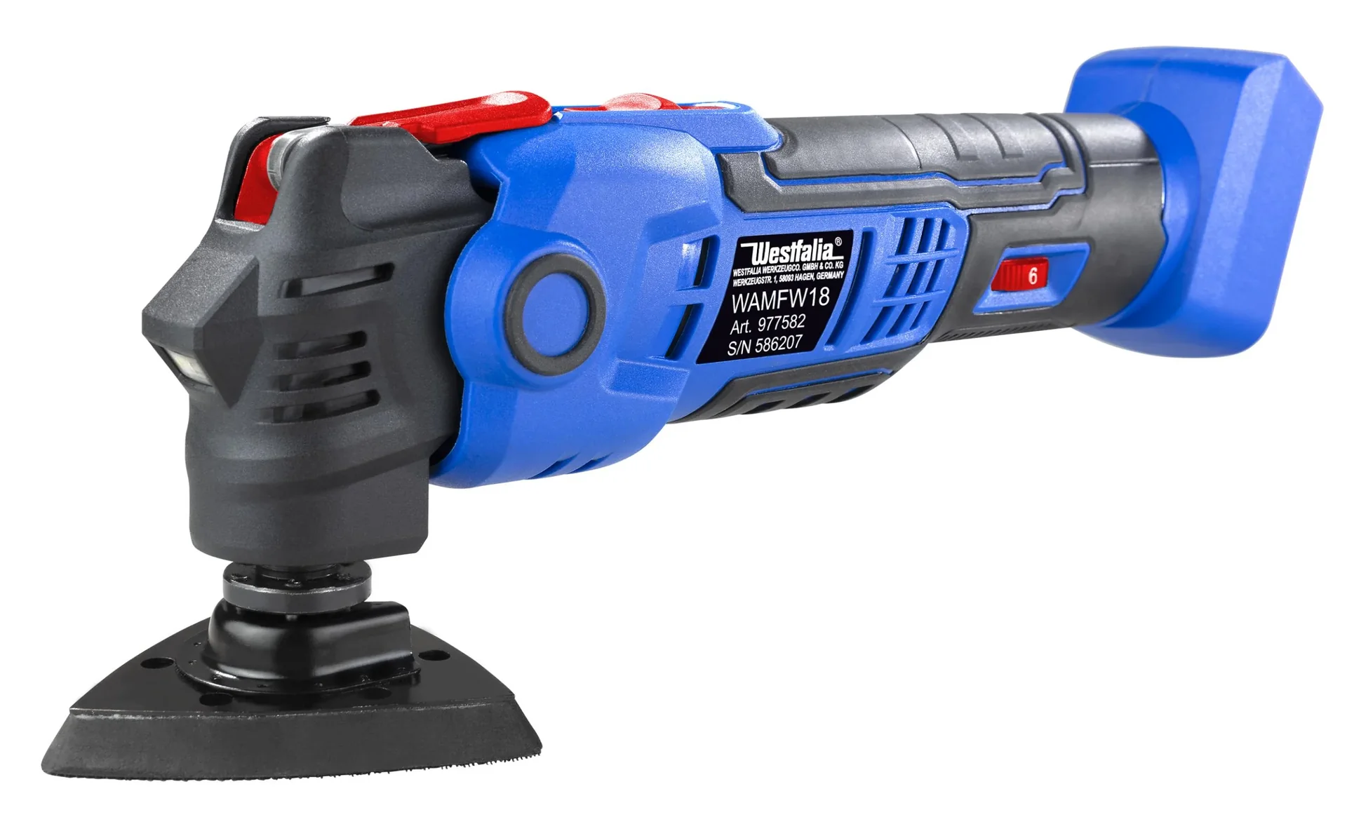 Akku Multifunktionswerkzeug 18 Volt Li-Ion WAMFW18 - ohne Akku und Ladegerät