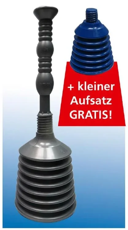 Rohrfrei-Profi, Rohrfrei-Pumpe, 3-teilig