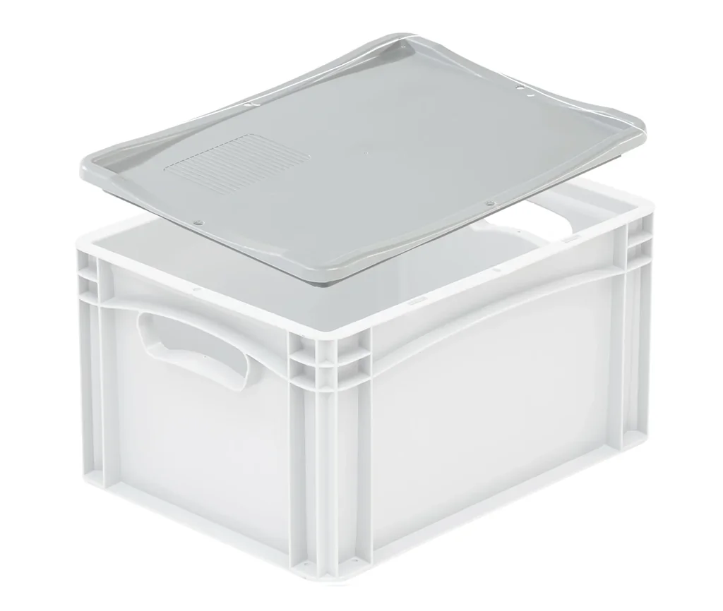 Eurobox Auflagedeckel 40x30cm grau