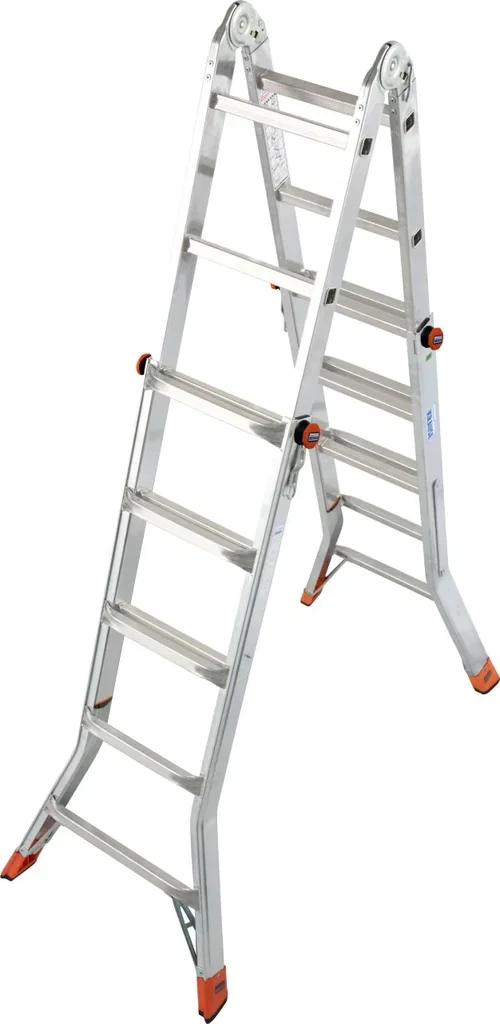 „TELEMATIC“ SPROSSEN-GELENK-TELESKOPLEITER 4x5 SPROSSEN