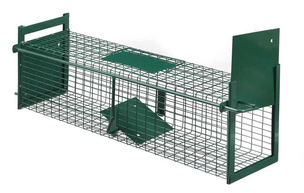Ratten Lebendfalle mit 2 Eingängen