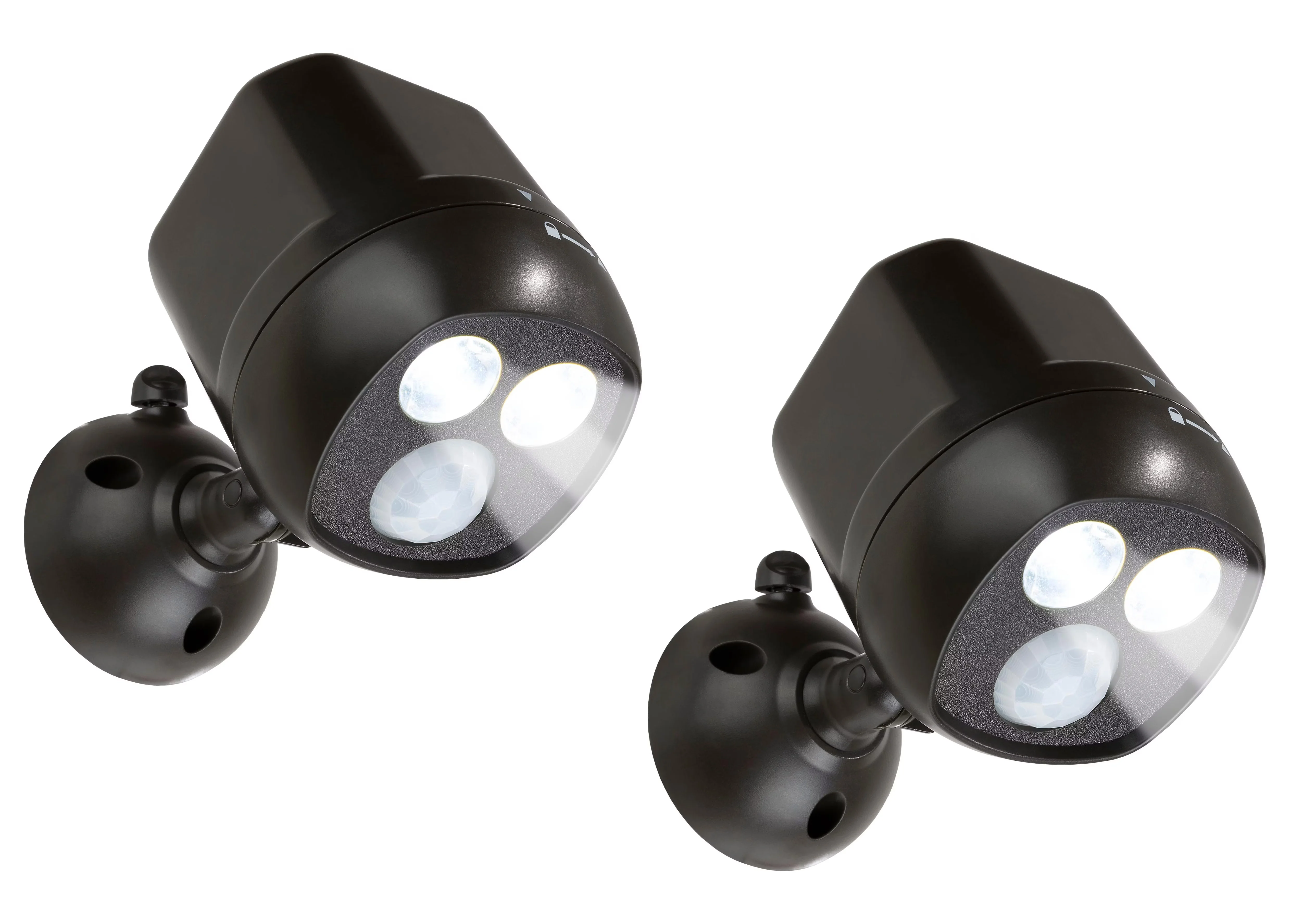 LED Sicherheitslicht mit Funkkopplung, 2 Stück