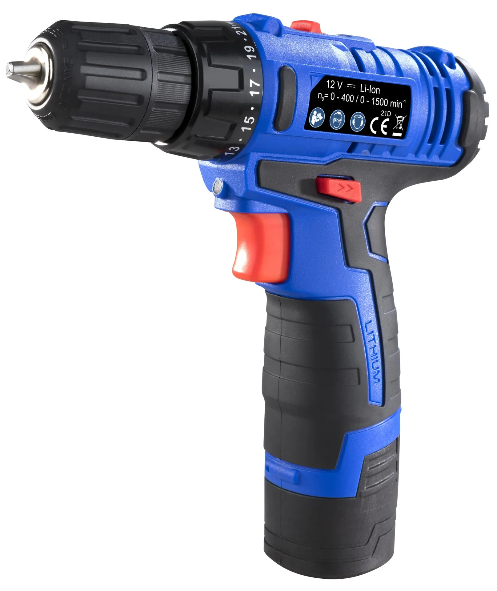 Akku-Bohrschrauber 2-Gang 12 Volt WA2BS12