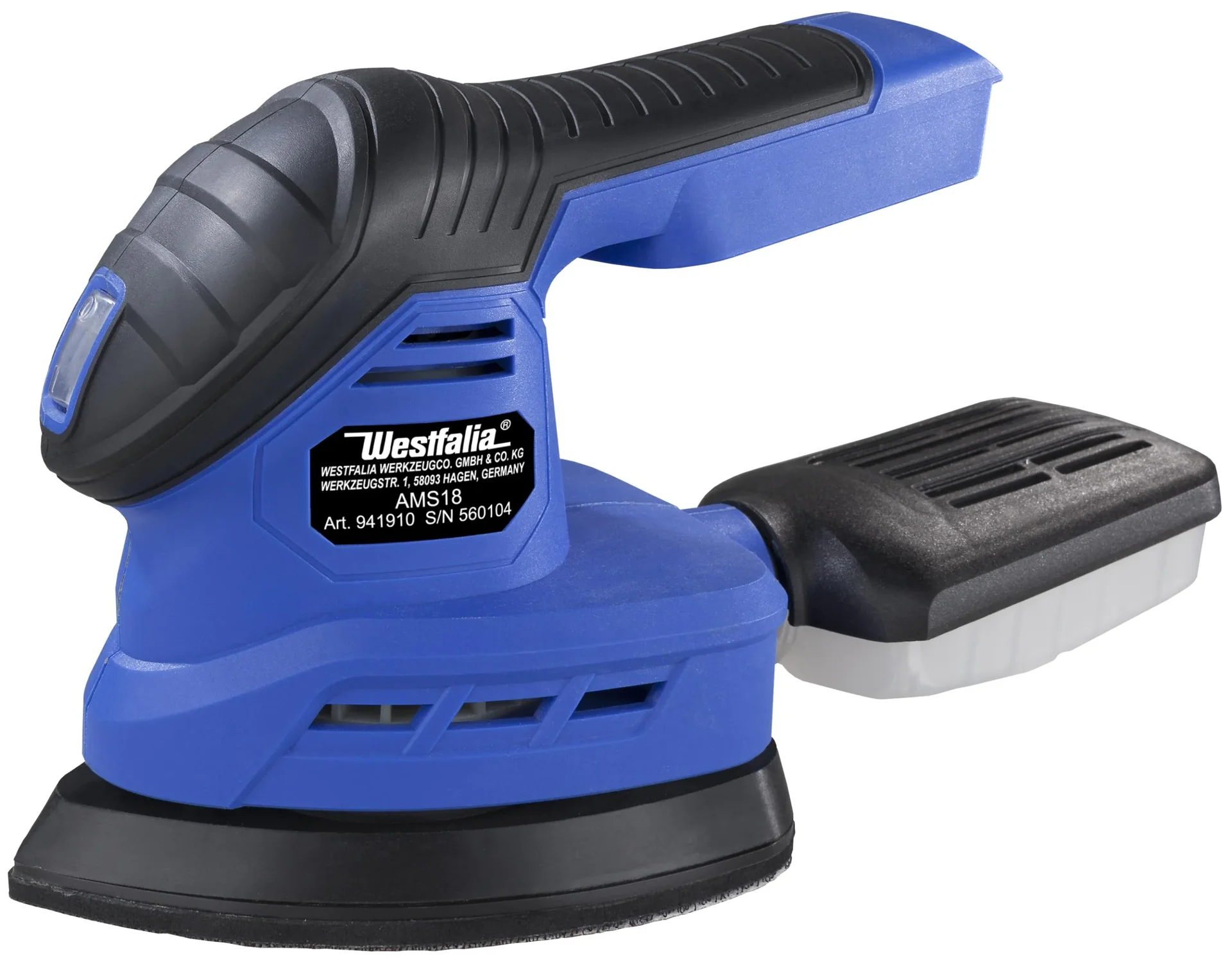 Akku Multischleifer AMS18 18 Volt Li-Ion - ohne Akku und Ladegerät -