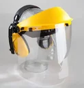 Gehör- und Gesichtsschutz mit Klarsicht-Visier