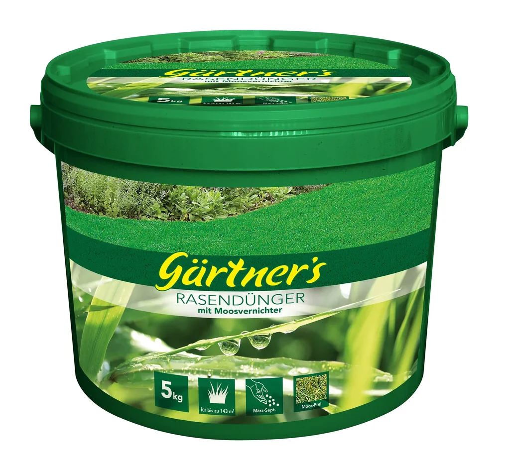 Rasendünger mit Moosvernichter 5 kg
