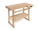Hobelbank HB2 1220 x 510 x 840 mm (ohne zusätzliche Regale und Klemmen)
