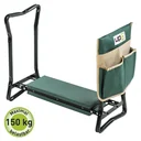 2 in 1 Sitz- und Kniebank - belastbar bis 150 kg - inklusive praktischer Werkzeugtasche