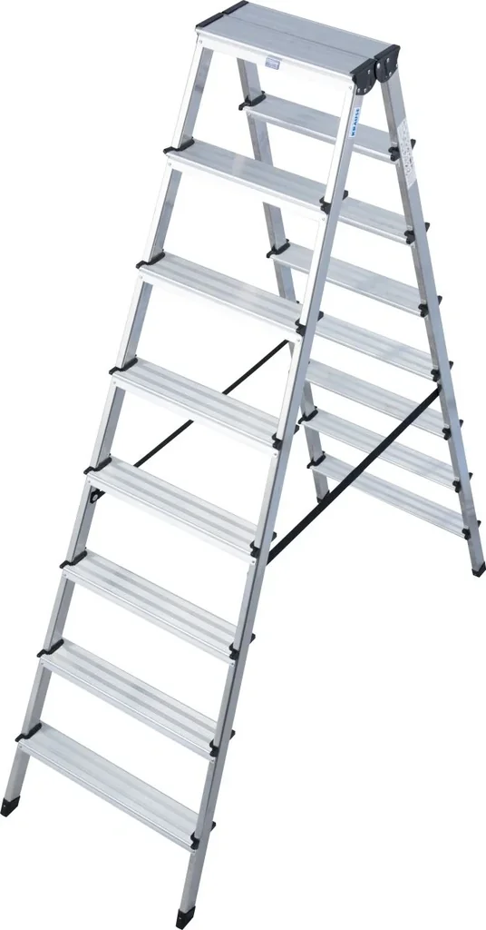 „DOPPLO“ STUFEN-DOPPELLEITER 2x8 STUFEN