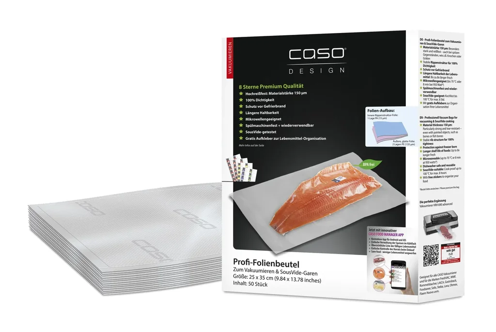 Profi-Folienbeutel, 25 x 35 cm, 50 Stück