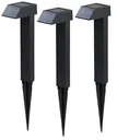 Solar Wegeleuchten, 3er-Set