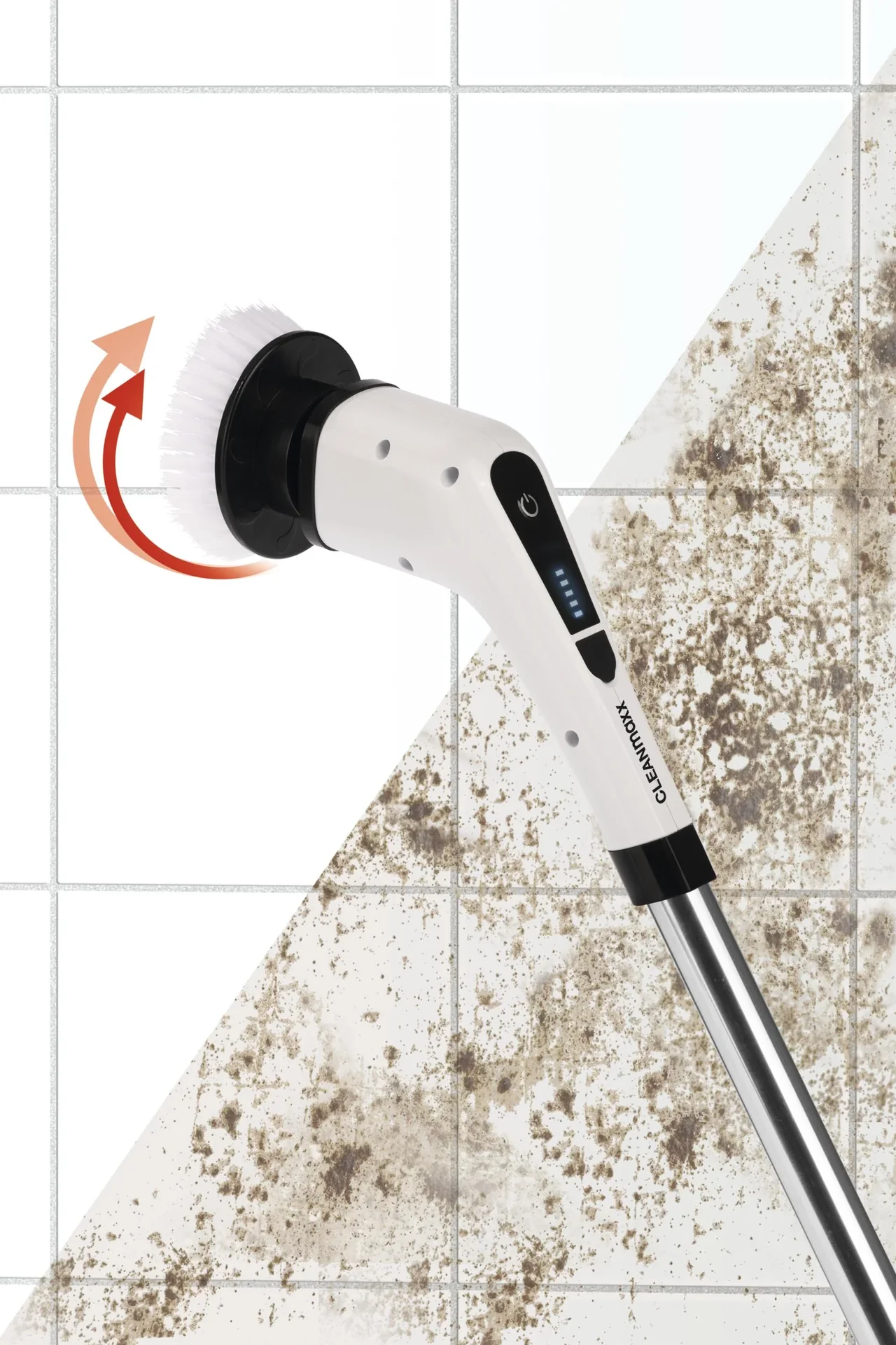 Akku-Reinigungsbürste 11-teilig