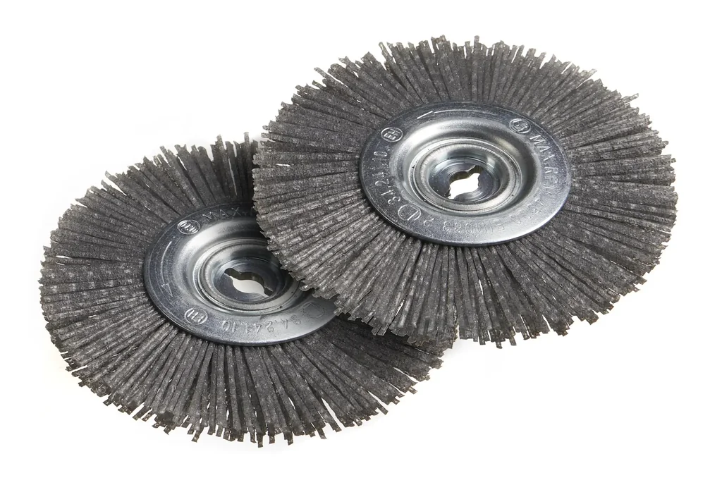 Fugenbürsten, Nylon, 2er Set zu 968744 2 in 1 Fugenturbo mit Fangbox