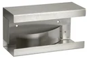 Wandhalter für Einmalhandschuhe aus Edelstahl, mit Feder