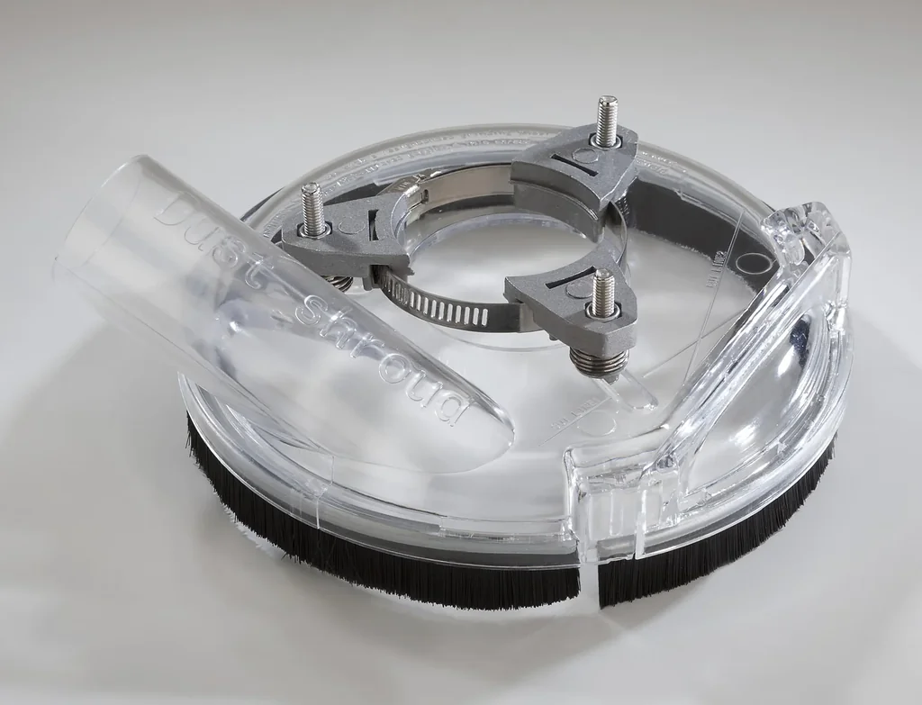 Absaughaube für alle 125 mm Winkelschleifer