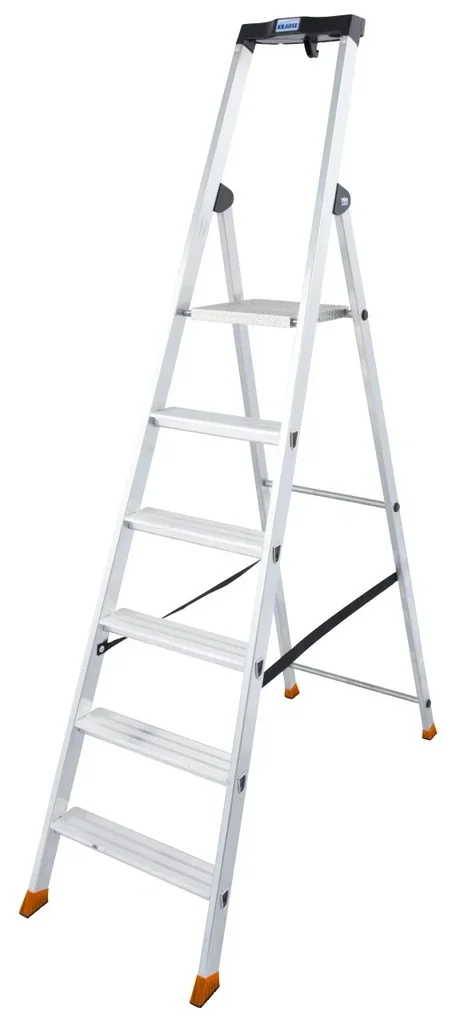 „SOLIDO“ STUFEN-STEHLEITER  6 STUFEN