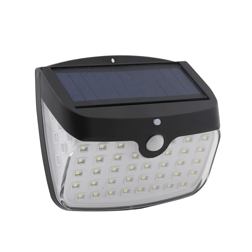 Solar Wandleuchte mit Bewegungssensor