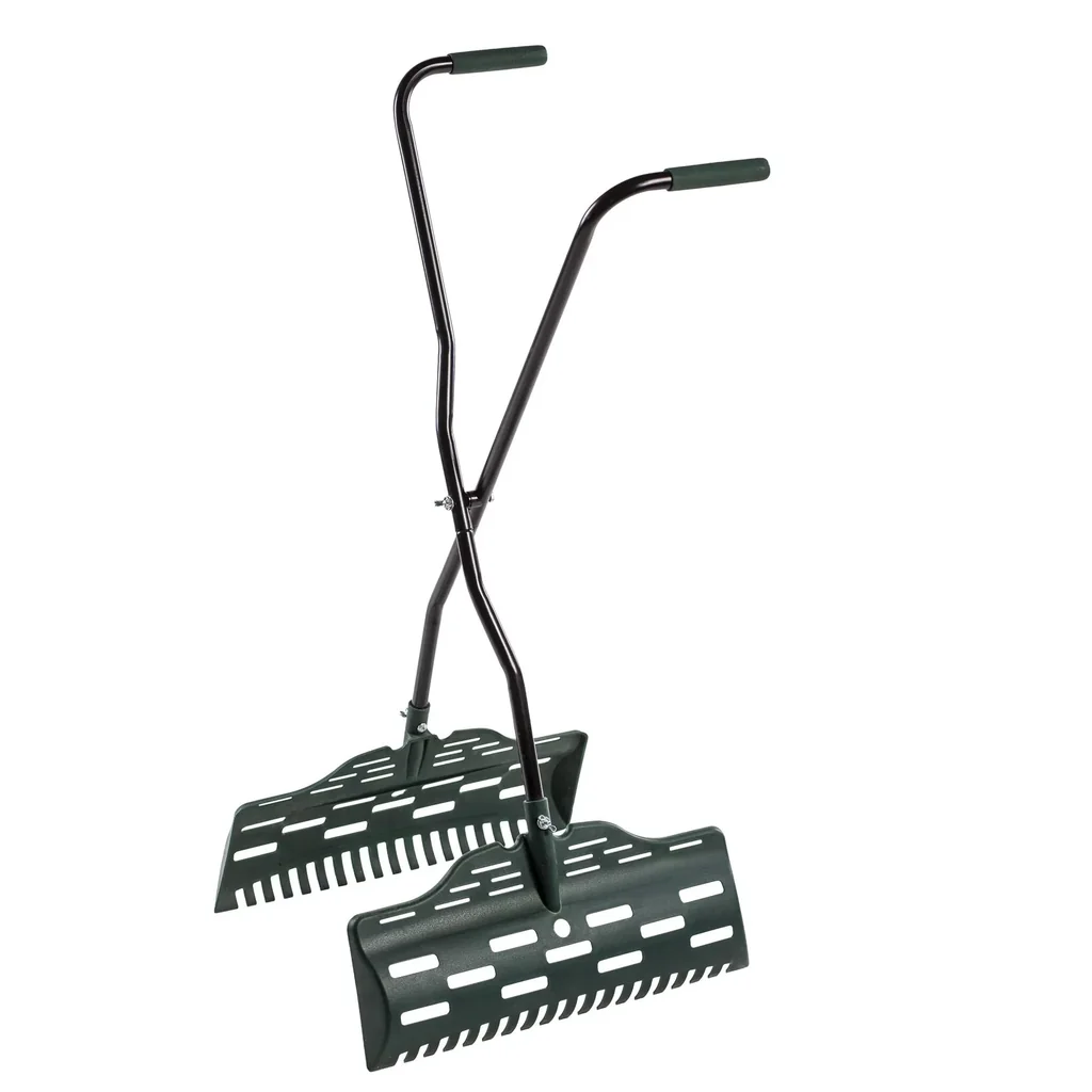 Laubgreifer, ergonomisch, grün