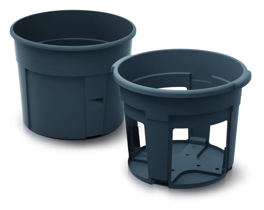 Anzuchttopf für Kartoffeln, Durchmesser 392 mm - anthrazit