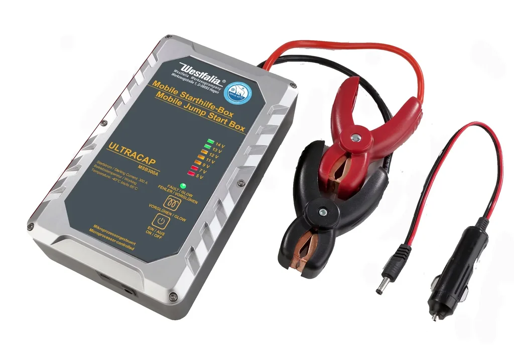 Mobile Starthilfe Box " Jump Starter " - ULTRACAP MSB300A