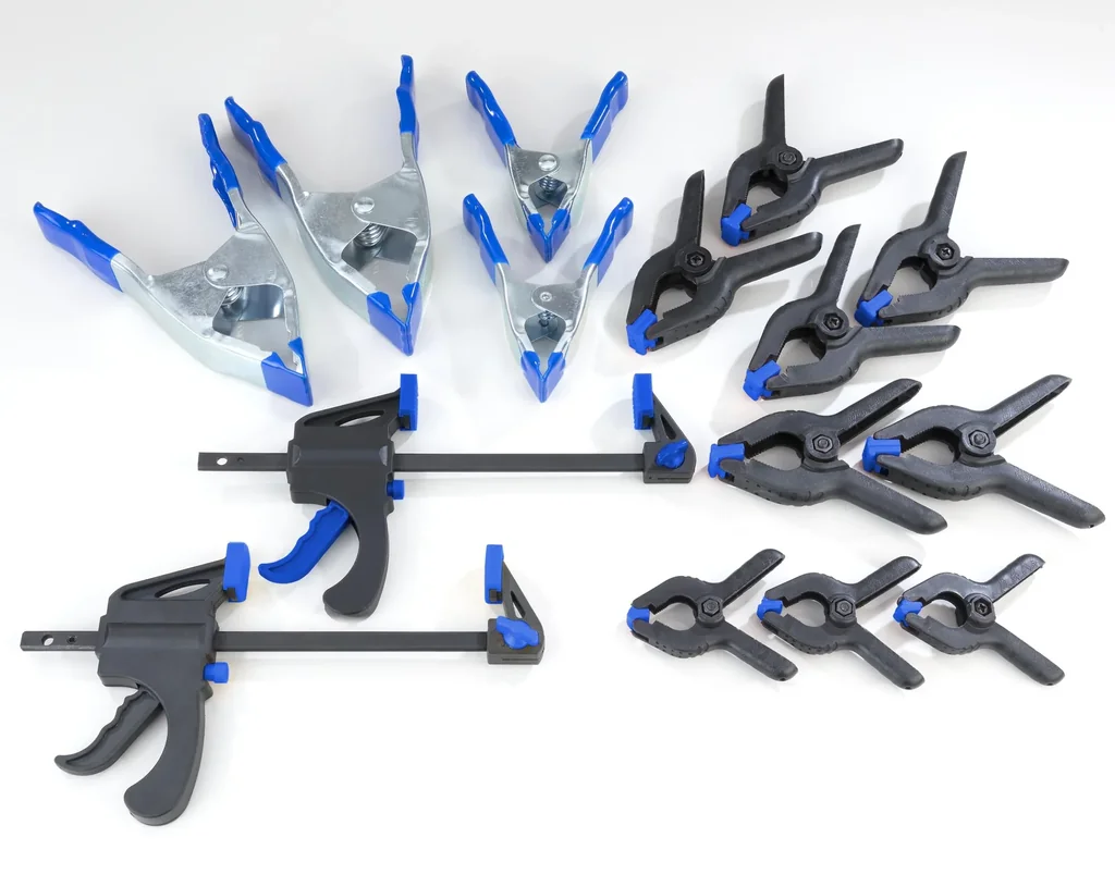 Klemmen- und Zwingen Satz 16-teilig