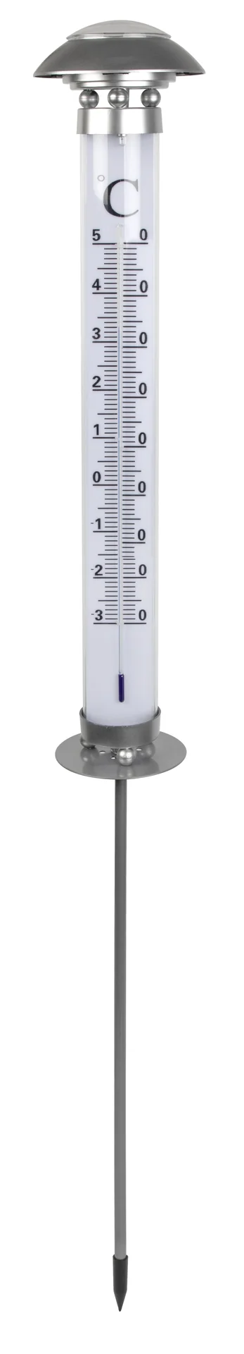 Led Garten Thermometer XXL