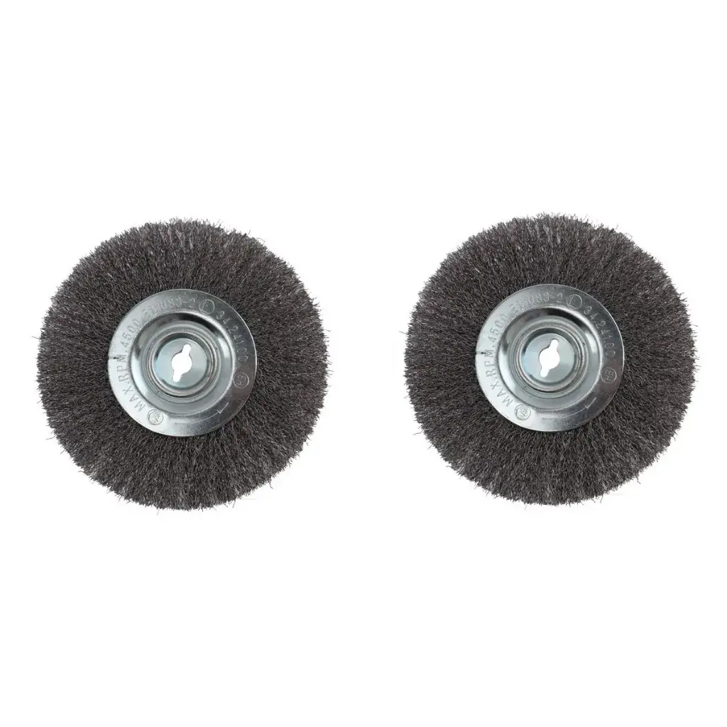 Fugenbürste, Metall, 2er-Set zu 968744 2 in 1 Fugenturbo mit Fangbox