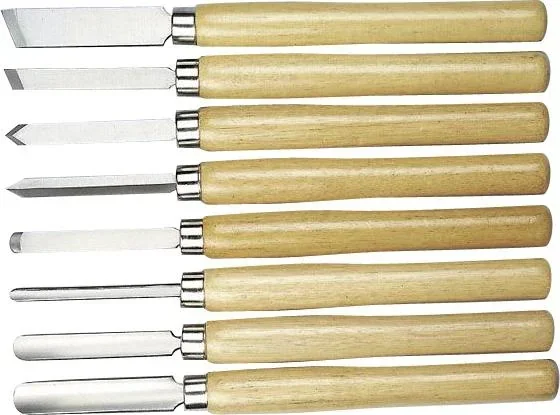 Drechselbeitel Satz, 8-teilig