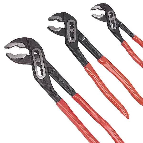 Wasserpumpenzangen Satz Cr-V 3-teilig