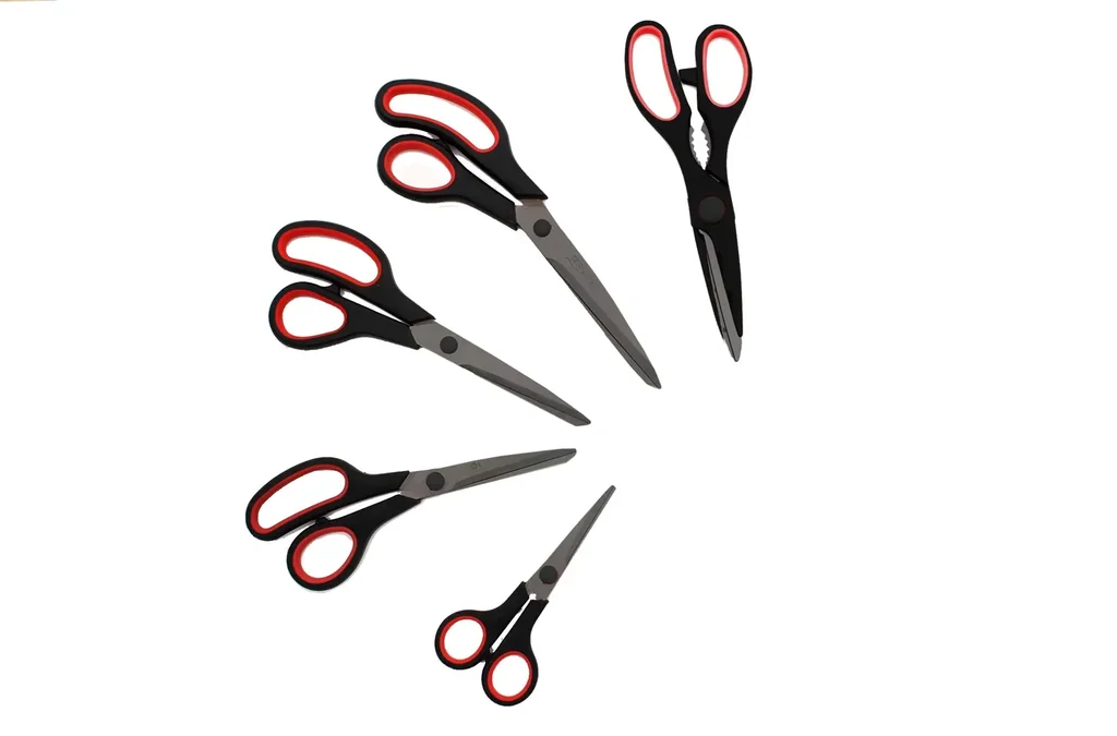 Scheren - Set, Titan-beschichtet, 5-teilig