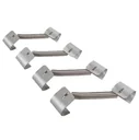 Rinnenigel - Windsicherung 4er Set für Dachrinnen 150-200 mm